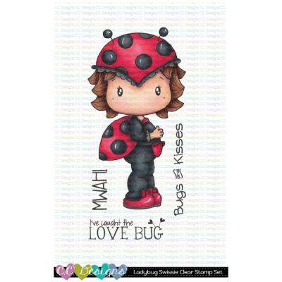 C.C. Designs Clear Stamps - Ladybug Swissie